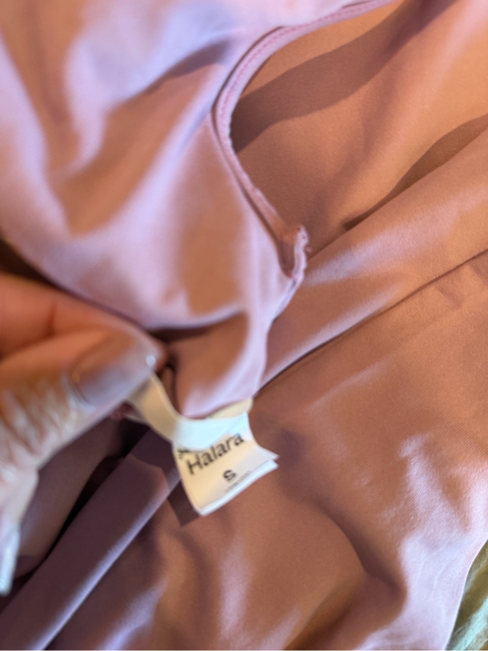 HALARA Mauve U-Back Sleeveless Wide-Leg Jumpsuit - Picture 4 of 4